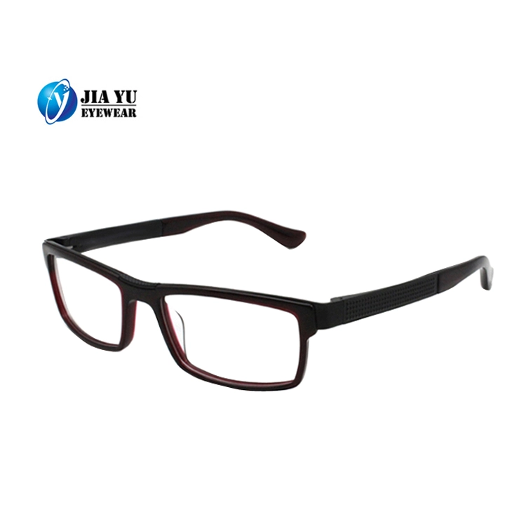  Acetate Optical Glasses Frame With Aluminum Arms